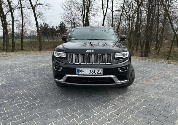 Jeep Grand Cherokee cena 106000 przebieg: 107600, rok produkcji 2013 z Stawiszyn małe 172